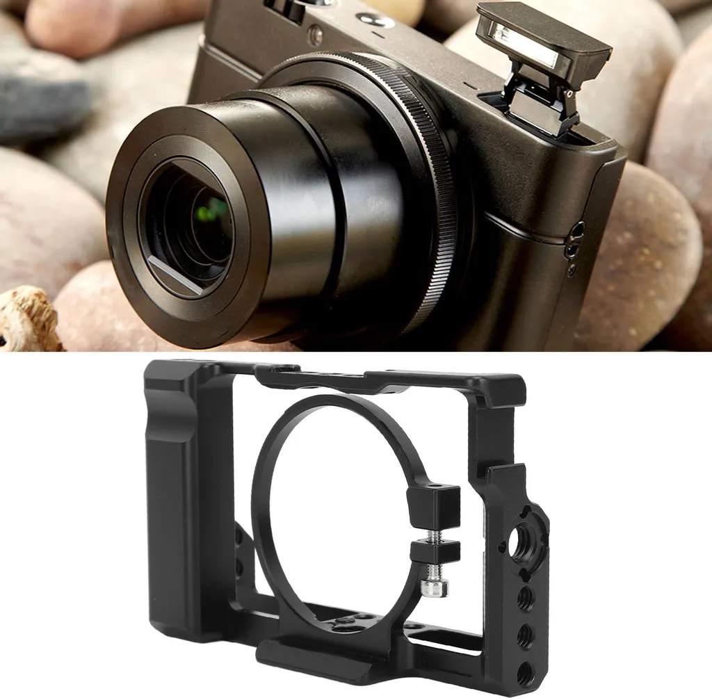 Cage de tournage Sony RX100 setup YouTube avec support microphone - 4