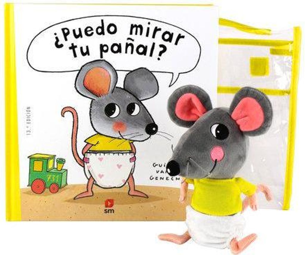 Pack ¿Puedo mirar tu pañal? con muñeco