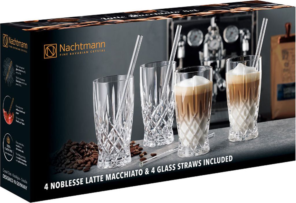 Nachtmann Latte Macchiato Set Noblesse 8-częściowy, 4 Zdjęcie produktu 