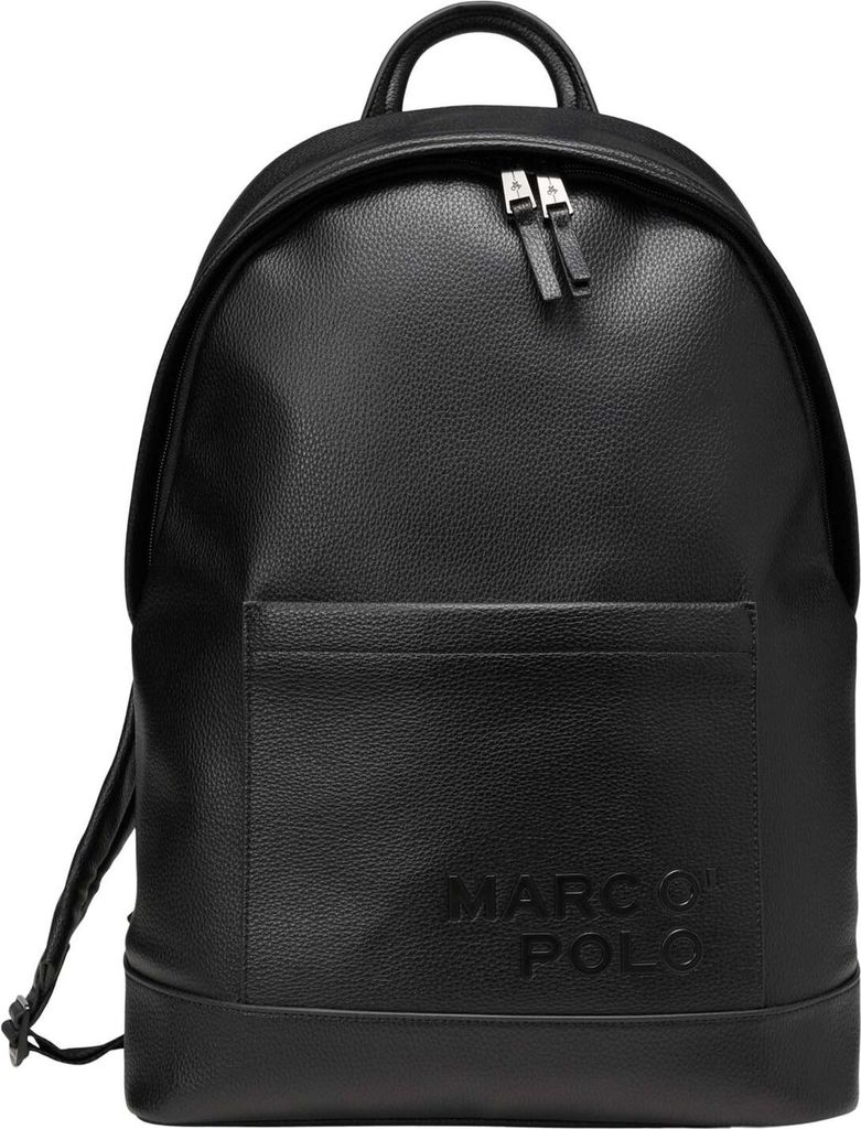 Marc O'Polo Freizeitrucksack Rucksack mit Laptopfach Backpack Black schwarz