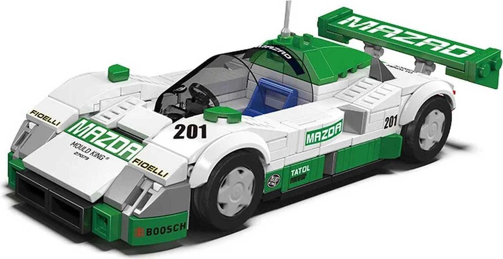 Mould King® 27073 Mazda787B + Vitrine Image du produit 