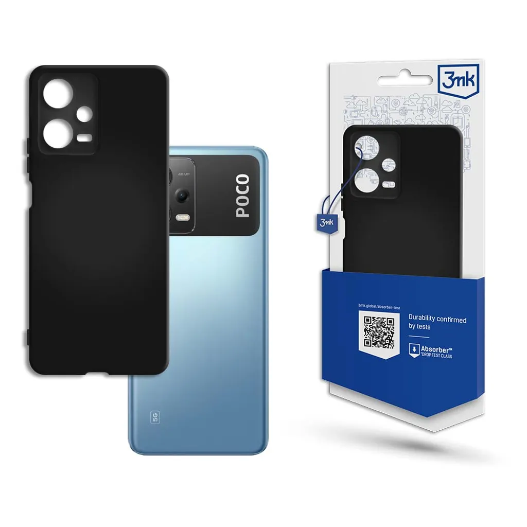 Custodia 3mk Matt Case Poco X5 5G: Design Slim e Protezione Militare