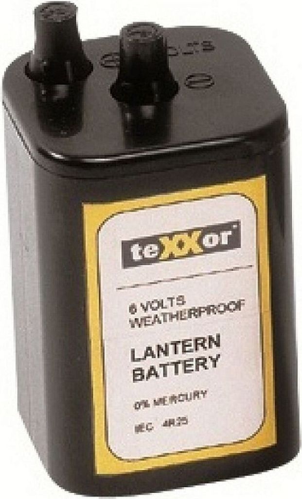Batterie 6V pour lampe d'avertissement de chantier Batterie Image du produit 
