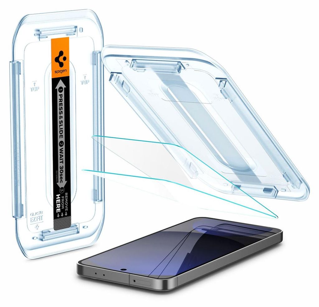 Spigen GLAStR EZ Fit Screenprotector 2 Pack + Applicator Productafbeelding 