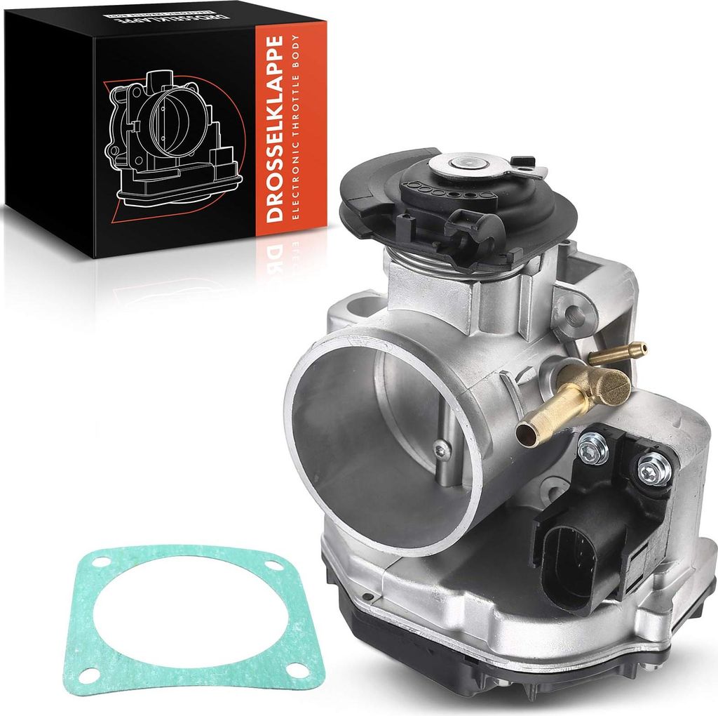 Frankberg 1x Drosselklappe Drosselklappenstutzen für VW Golf IV Cabriolet 1E7 2.0L 1998-2002