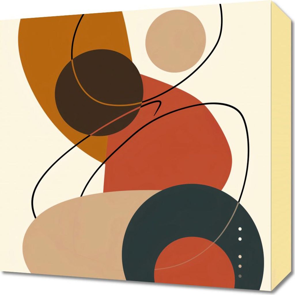 Bild 40x40cm Geometrie der Harmonie