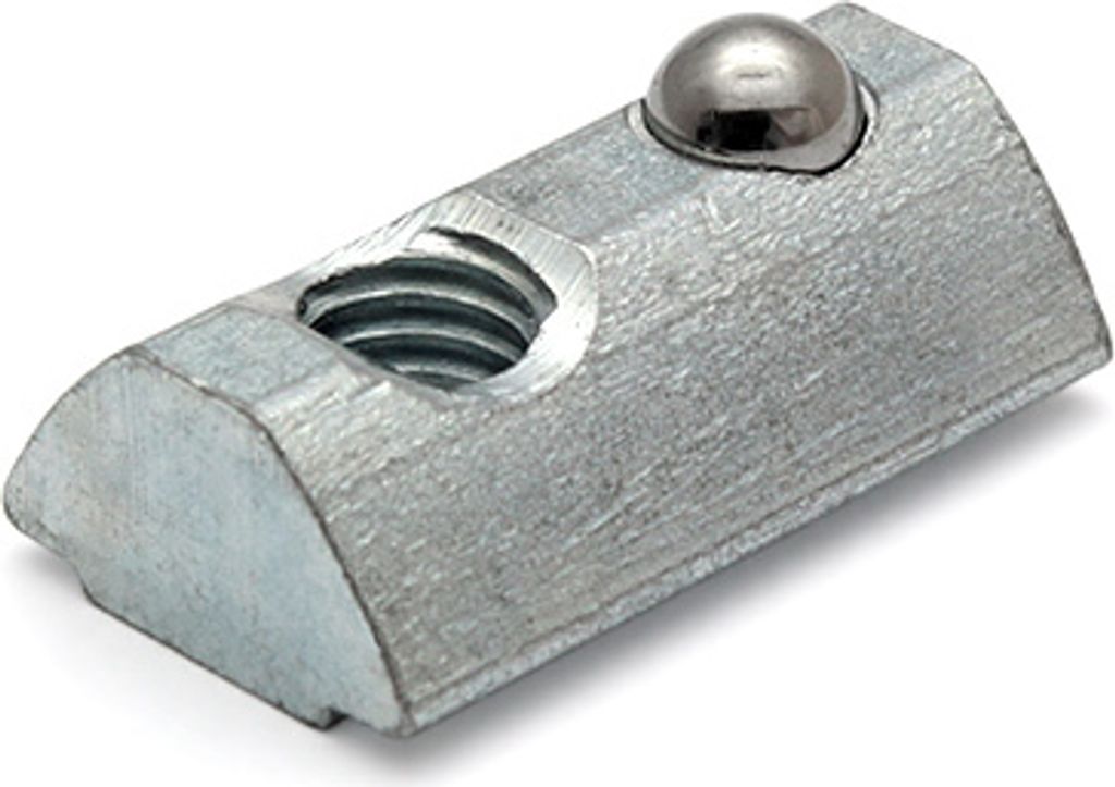 Nutenstein mit Steg I-Typ Nut 8, Gewindedurchmesser M6