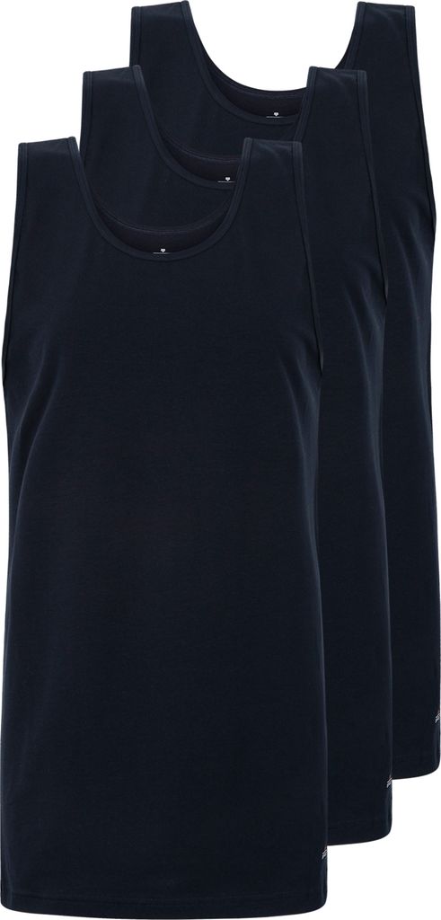 3er Pack Herren Achselshirt Baumwolle-Elasthan von der Produktbild 