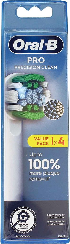 Oral-B Pro Precision Clean -vaihtoharjat, 4 kpl Produktbild 