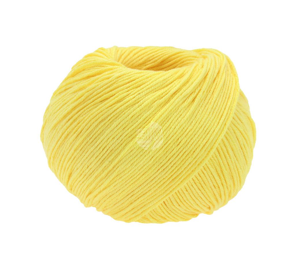 Lana Grossa Baumwolle Love 007 Gelb 50g