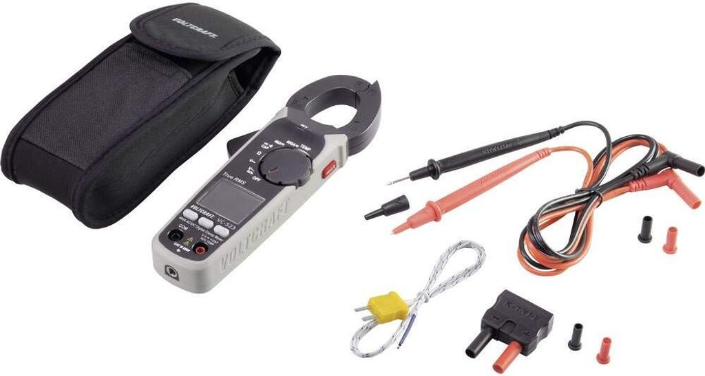 VOLTCRAFT VC-523 Cyfrowy cęg prądowy CAT III 600 V Zdjęcie produktu 3