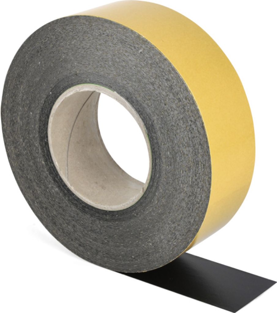 Universelles Bodenmarkierungsband WT-5125, PVC, Schwarz, 50 mm x 25 m
