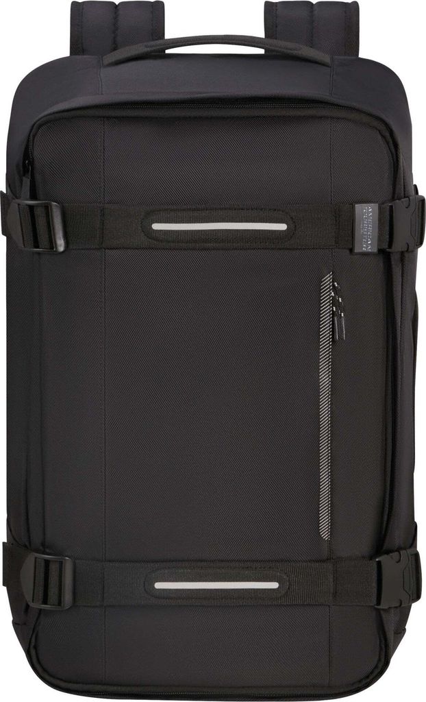 American Tourister Laptoprucksack Rucksack mit Laptopfach Urban Track Travel Backpack 44L Asphalt Black schwarz