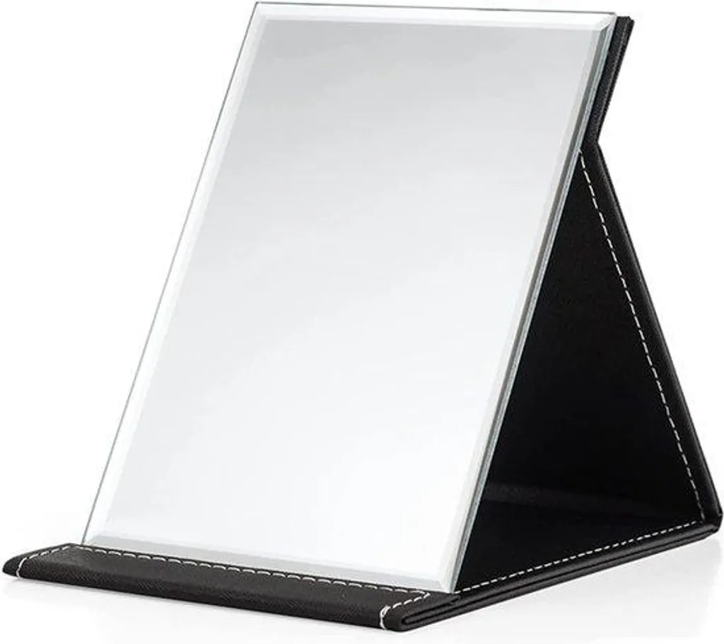 Miroir d'appoint pour bureau et coiffeuse, modèle HD pliable portable