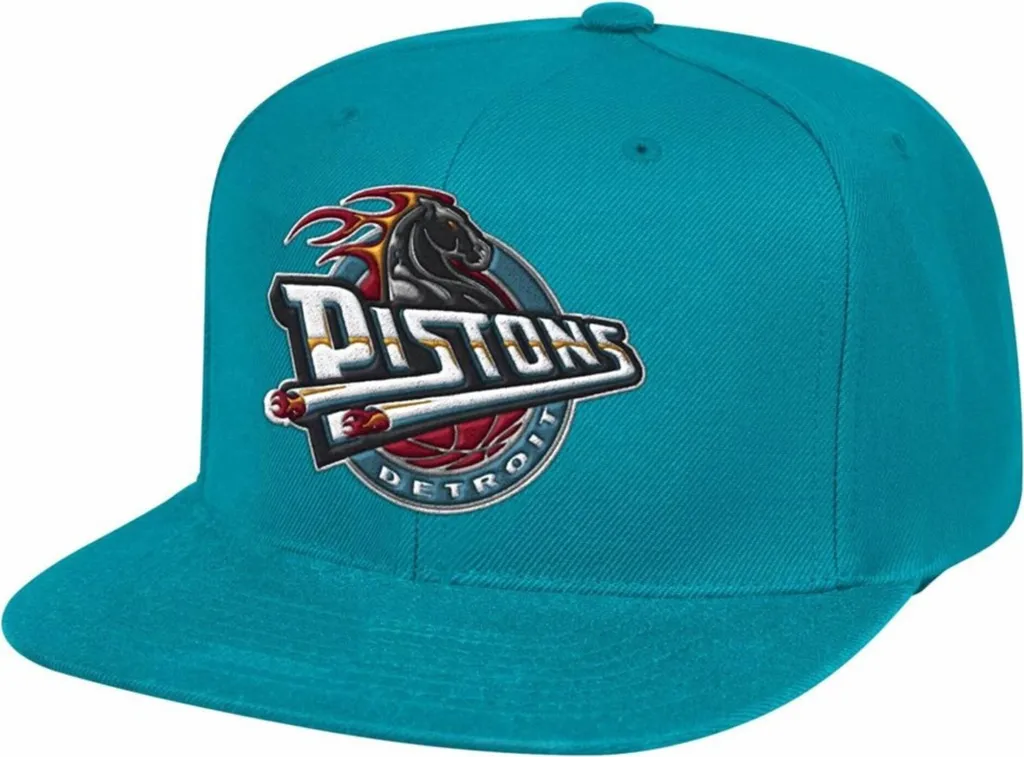 Casquette Mitchell & Ness 6HSSMM18841-DPITEAL Ajustable : Confort Garanti