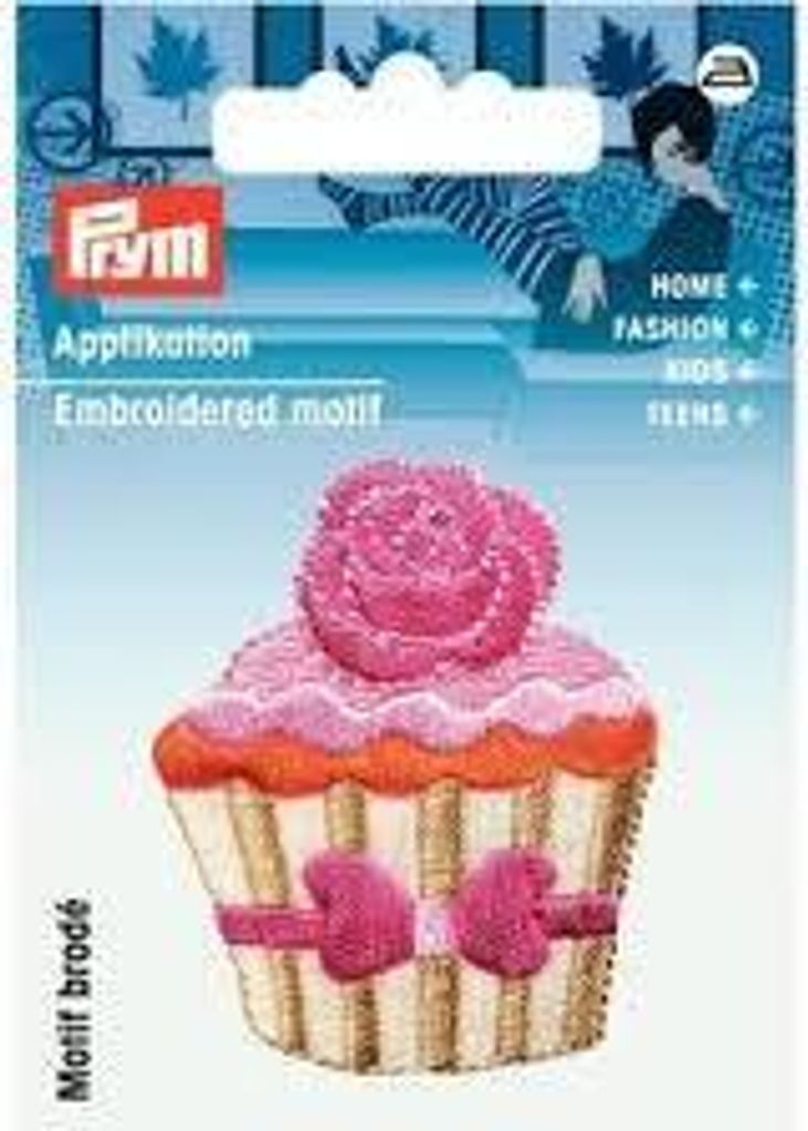 Prym APPLIKATION - Kits and Hits - verschiedene Motive Prym Applikation 925 474 Muffin ca. 4.0 x 5.0 cm