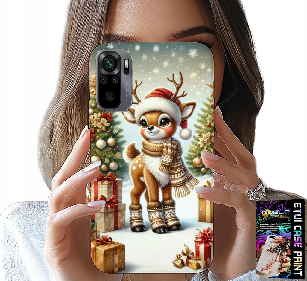 OFFERTA: Cover Xiaomi Note 10 / 10S Renna + Vetro Temperato GRATIS