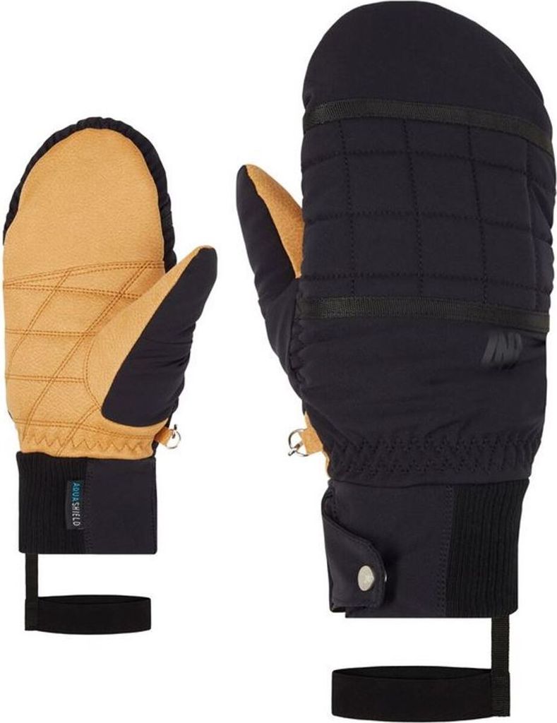 Ziener Damen Winterhandschuh MITTEN KABBA black : L Größe: L