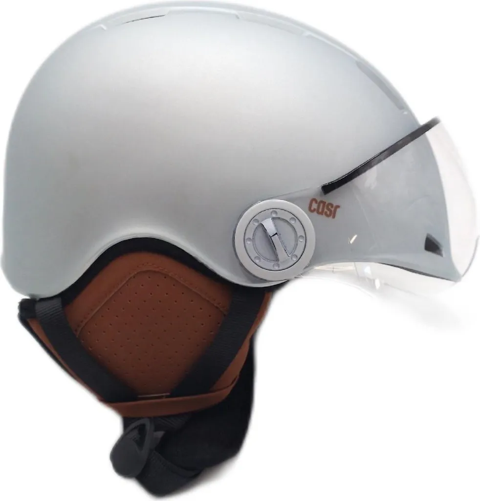 Casque Vélo Confortable Visière Transparente - Protection Style de Vie