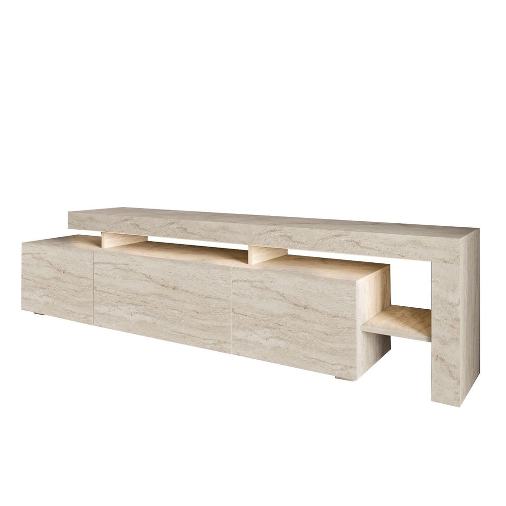 Skye Decor, Beliz - Travertine, Travertin, Fernsehtisch, Produktbild 3