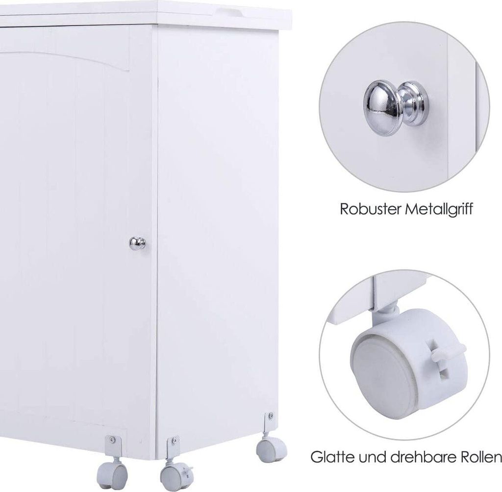 Nähtisch Nähmaschinenschrank Faltbar, Nähschrank Nähmöbel, Produktbild 6