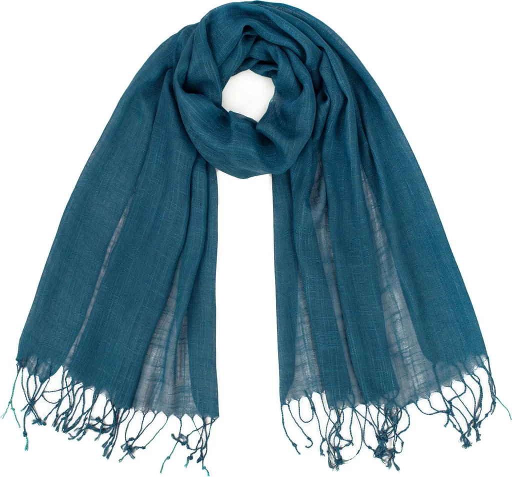 Sciarpa Donna Art Of Polo Scantilla Blu-Verde - Eleganza Quotidiana