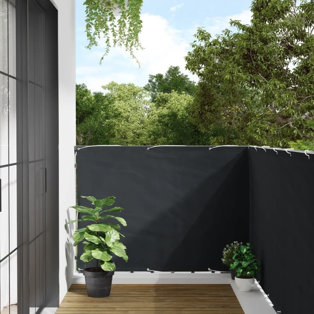 Garten-Sichtschutz Anthrazit 300x120 cm PVC, Drahtzäune Produktbild 