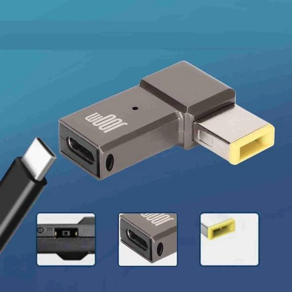 Adaptateur chargeur 100W 5A Power Delivery avec entrée USB-C femelle PD