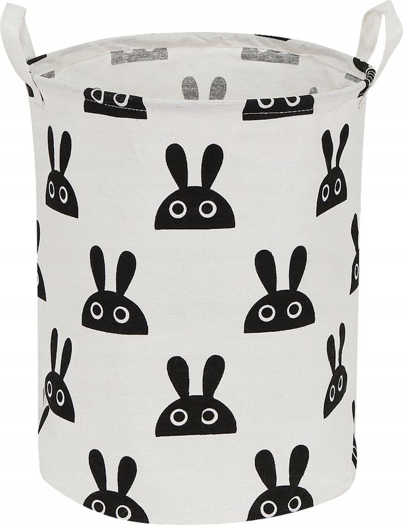 Panier pour enfants pour les jouets, le linge - lapin Image du produit 