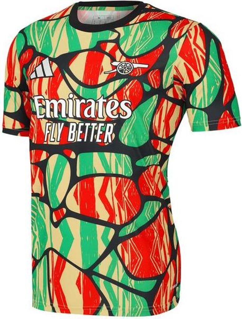 Koszulka przedmeczowa adidas Arsenal Londyn IS9996 Xl (188cm)