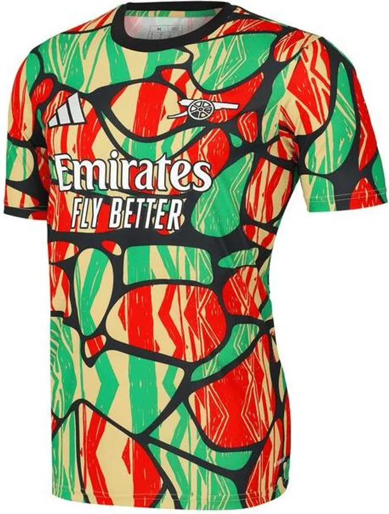 Ultima Disponibile! Maglia Arsenal Pre-Match adidas IS9996 XL