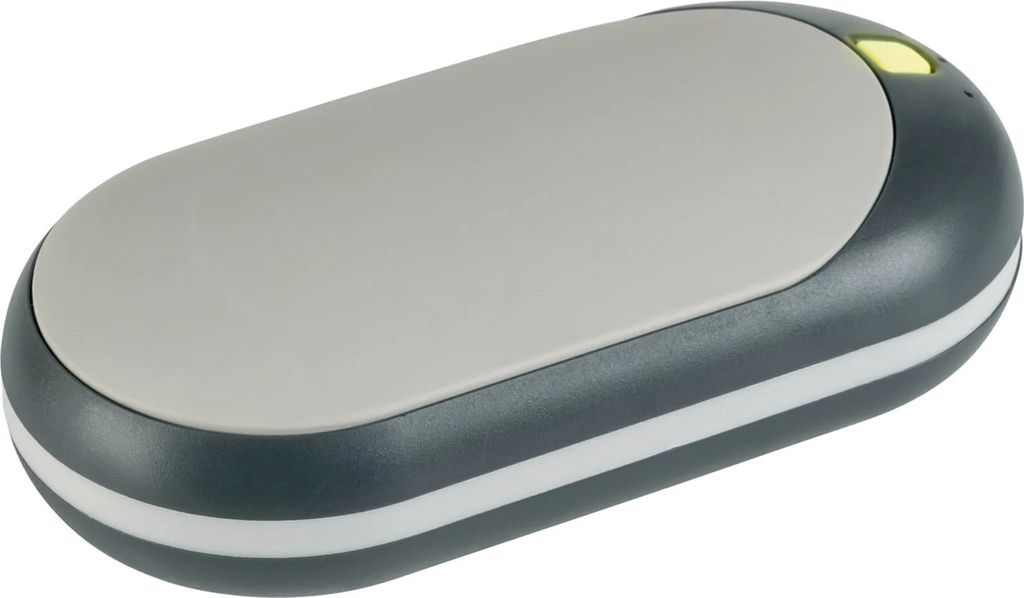 Rocktrail Outdoor Handwärmer mit 3 einstellbaren Temperaturzonen u. LED-Anzeige Grau