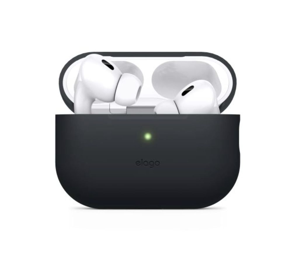 Elago Silikon Basic Case für AirPods Pro 2 Schwarz