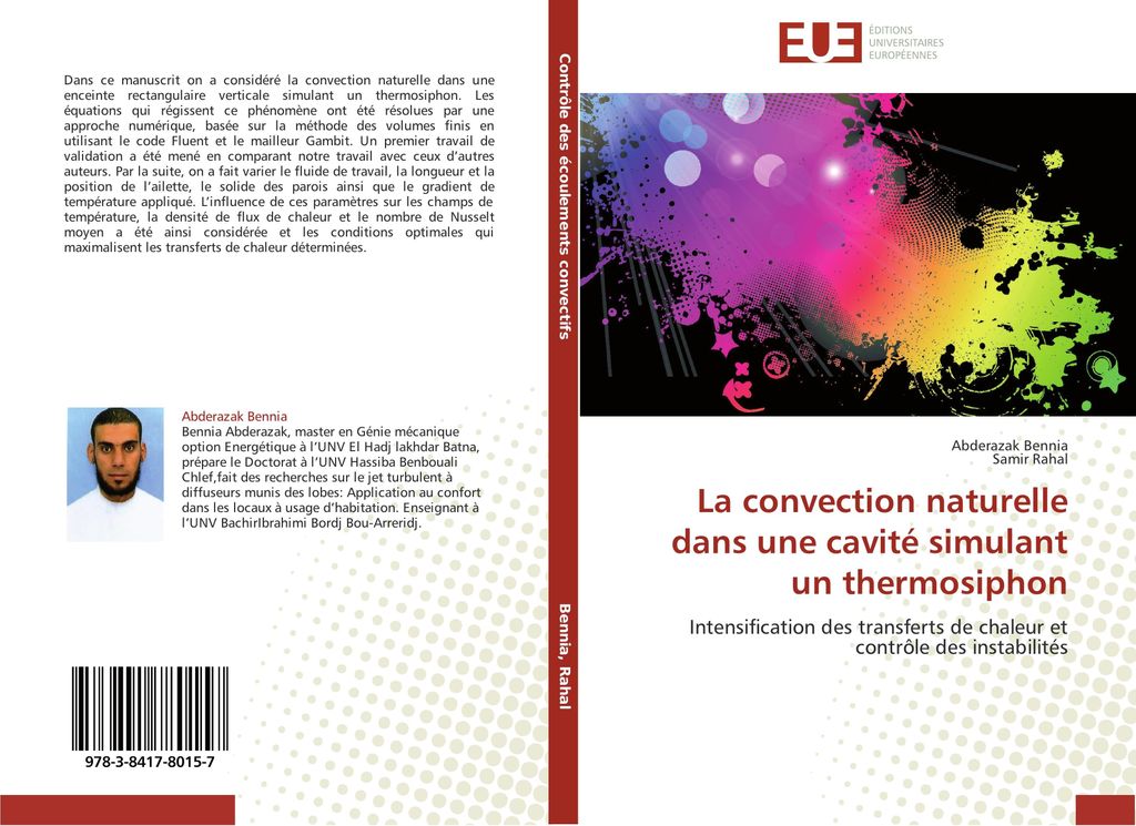 La convection naturelle dans une cavité simulant un thermosiphon