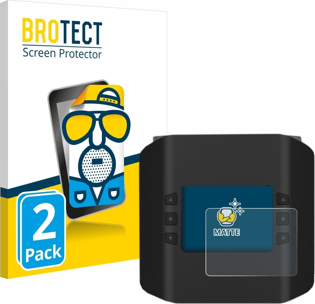 2x BROTECT Schutzfolie für ISDT Smart Duo Charger K4 Displayschutz Displayschutzfolie Folie Matt Entspiegelungsfolie