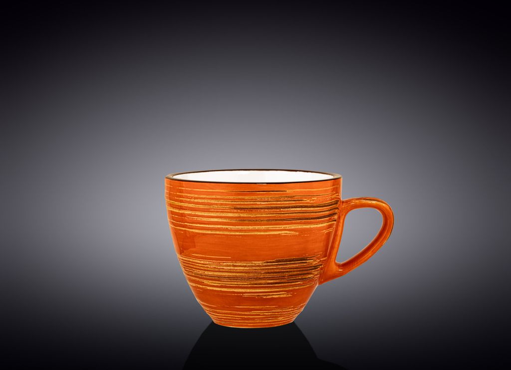 Wilmax Tasse 300 ml Orange Porzellan WL-669336/A Produktbild 