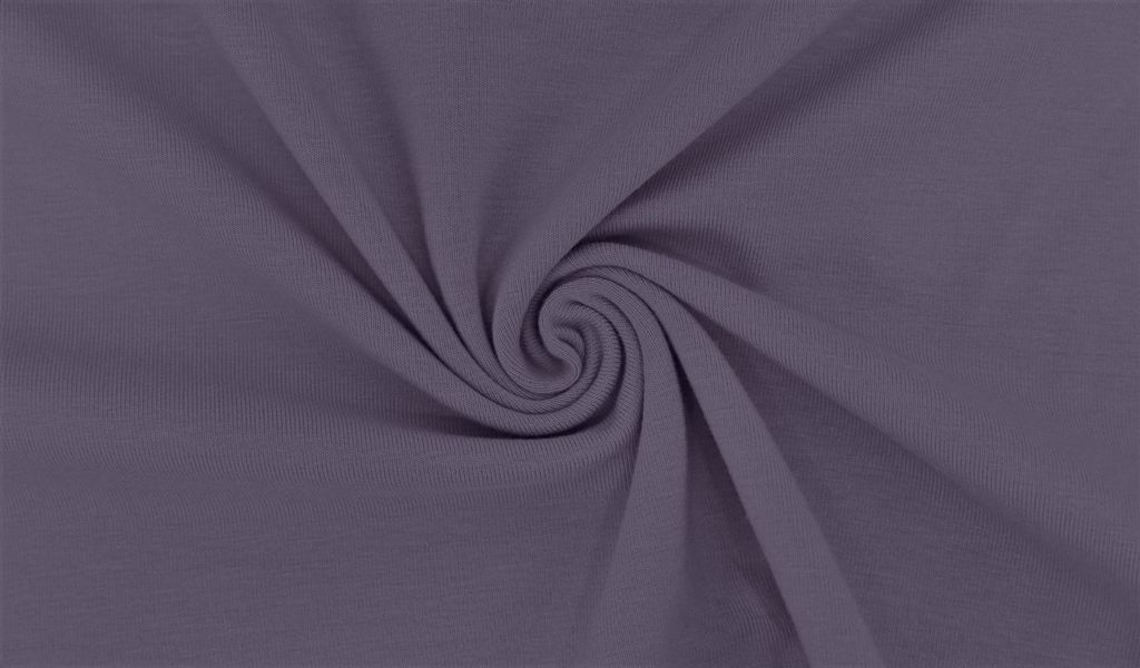Jersey Yara Pastell Lila Uni 220 g/m², ca. 0,5 m lang, ca. 1,5 m breit, Stoffe Meterware, Baumwolljersey