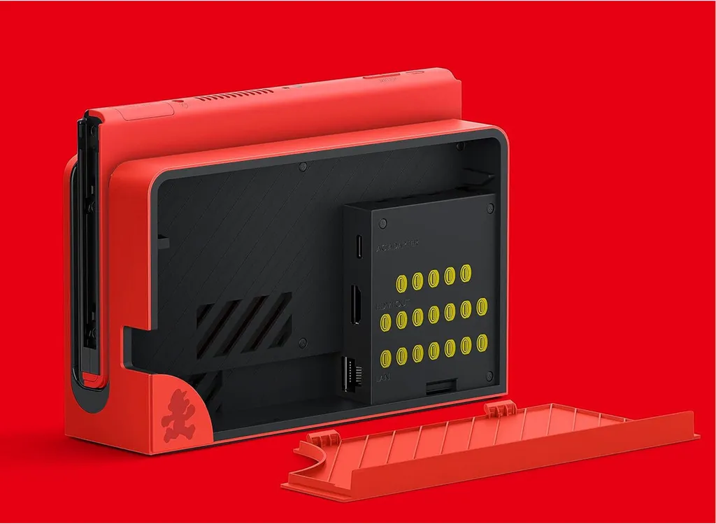 Nintendo Switch modèle OLED Édition Mario Rouge avec écran 7 pouces - 12