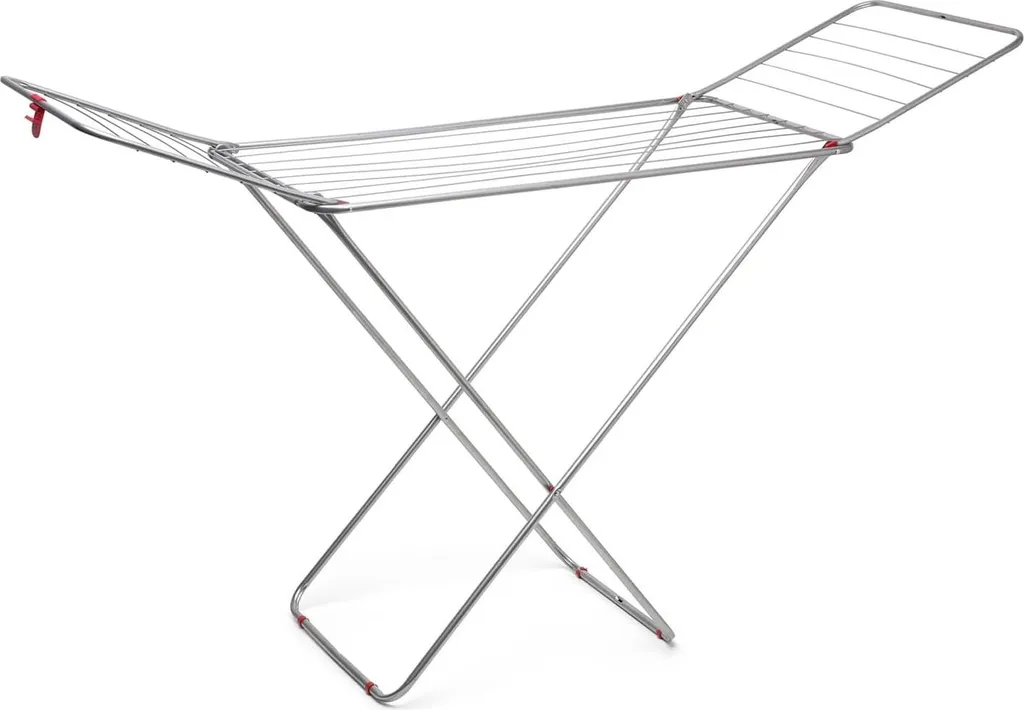 Étendoir à linge pliable extérieur et intérieur 19m surface acier