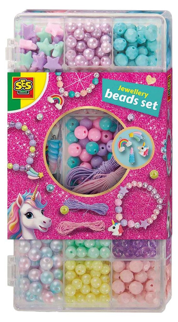 SES CREATIVE Einhorn-Schmuckperlenset 14749 Produktbild 