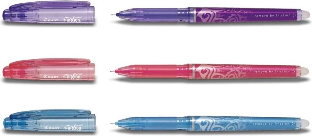 Pilot FriXion Point 0.5 Tintenroller - 3er-Set violett, Produktbild 