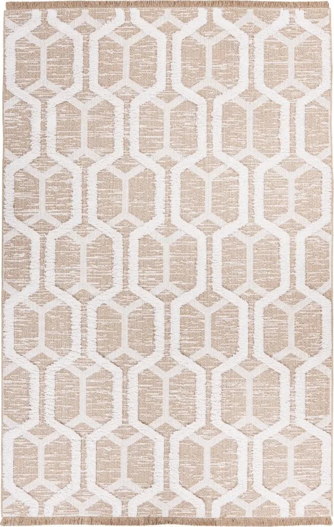 Tapis sable My Nomad 440 de 80 x 150 cm - Tissage plat haute qualité