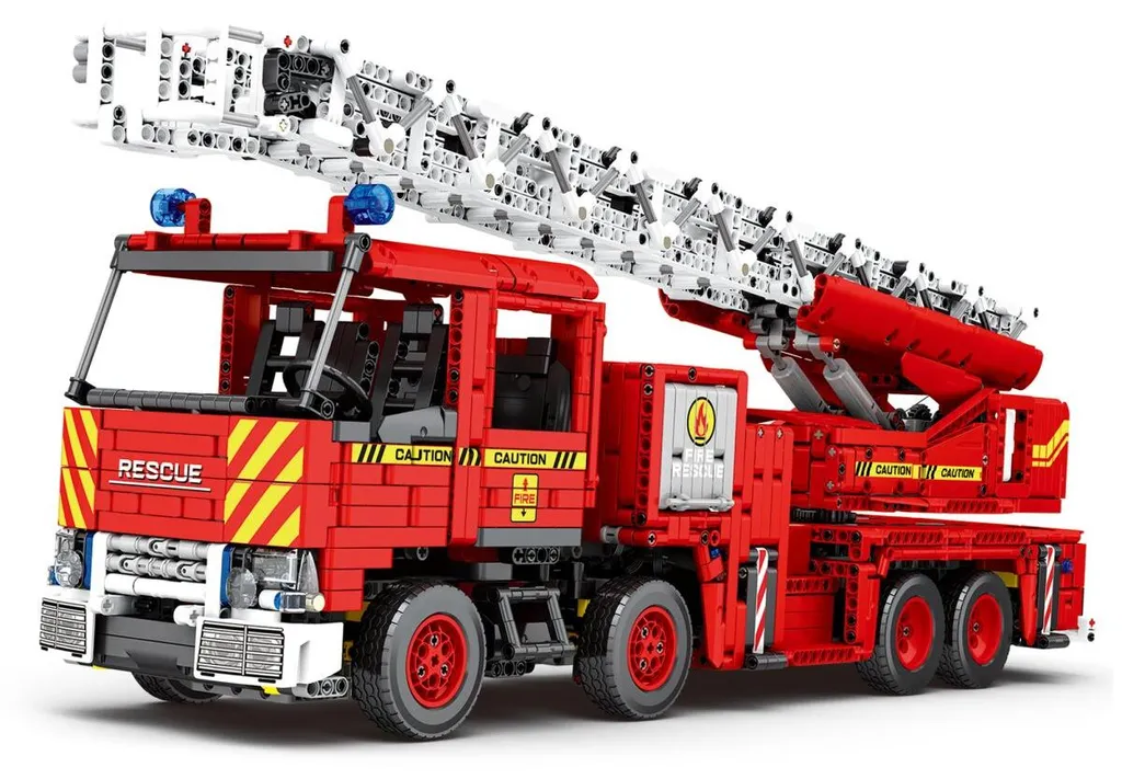 Camion de Pompiers à Construire Reobrix 22005 Jeu de Construction Expert