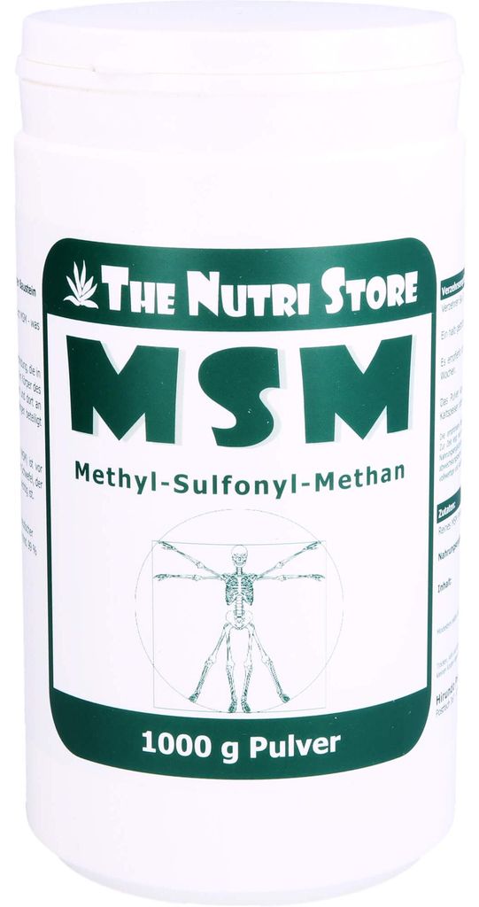 The Nutri Store MSM Methyl-Sulfonyl-Methane Powder, 1000 g Obrázek produktu 