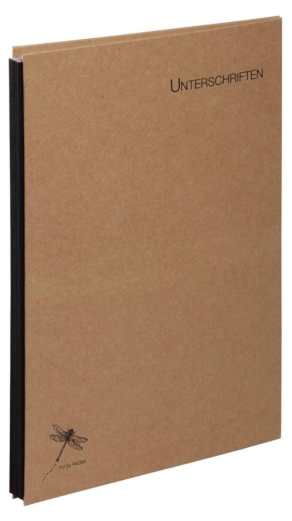 PAGNA Unterschriftenmappe "Pur" 10 Fächer A4 Kraftpapier Produktbild 