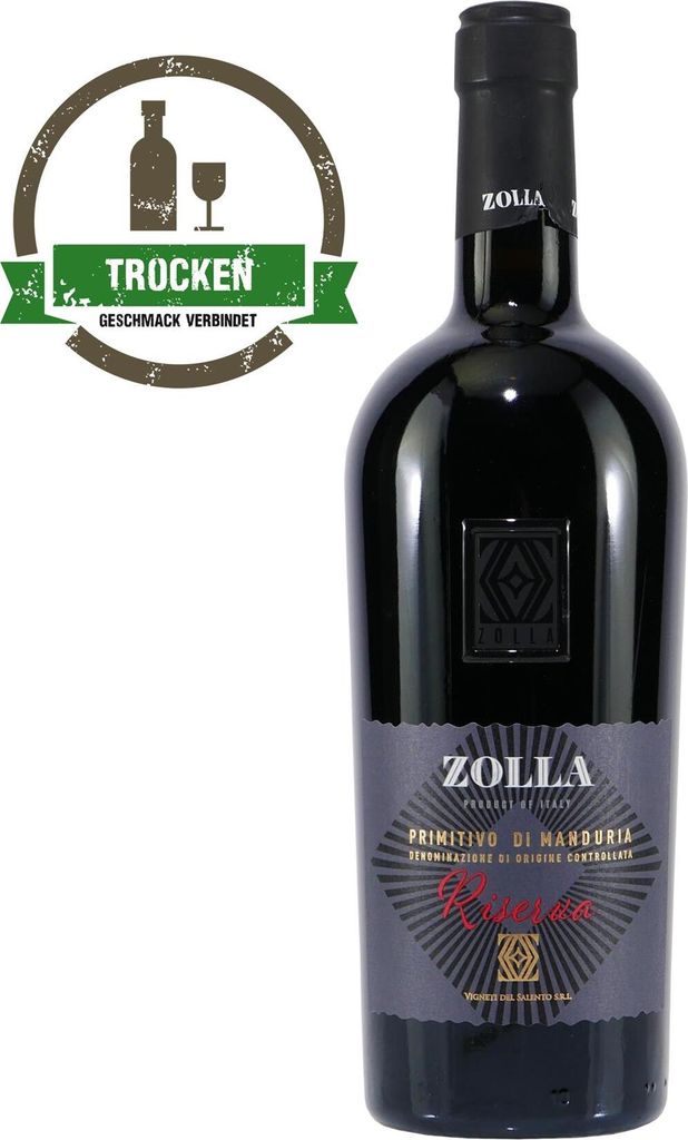 Zolla Primitivo di Manduria Riserva DOC Produktbild 