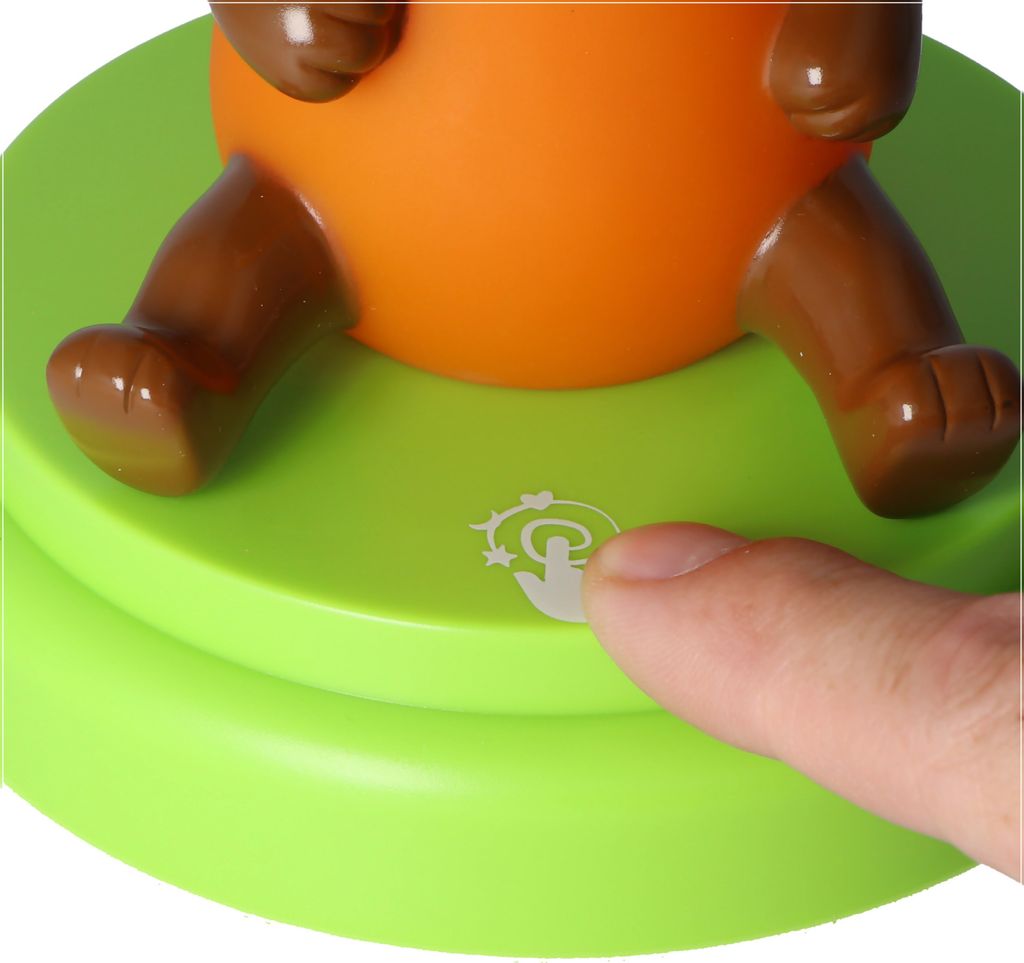 ANSMANN Peluche Topo Con Luce Notturna LED E Ninna Nanna – Morbido Compagno Del Sonno 2 In 1 Per Neonati E Bambini, Lavabile, Batterie Incluse - 2