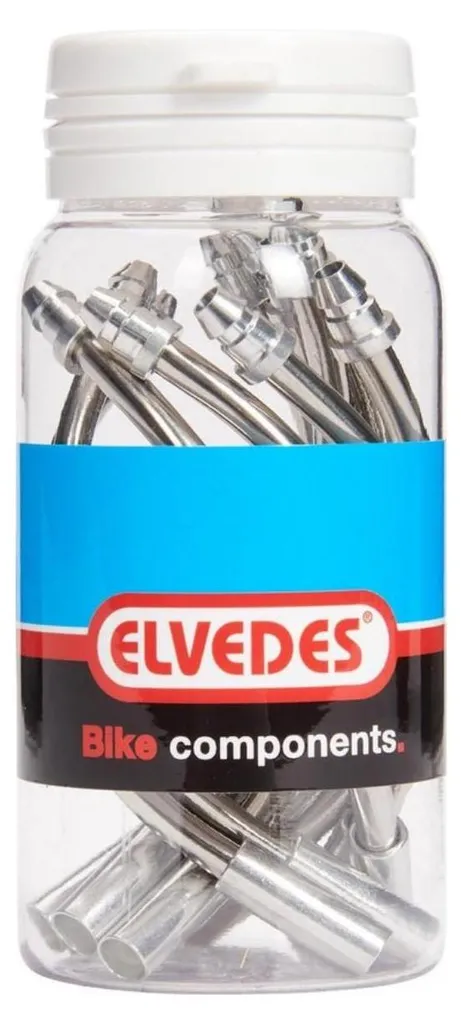 Tube de frein V contre la rouille ELVEDES en acier inox 110º