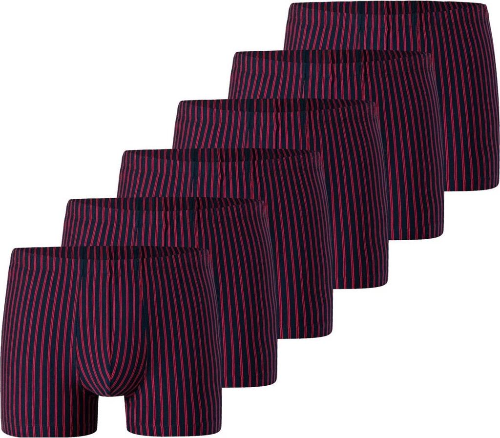 Schiesser 6er Pack 95/5 Essentials Organic Baumwolle Retro Short / Pant Innen liegender Webgummibund, Hochwertig garngefärbt, Angenehm weich und f...