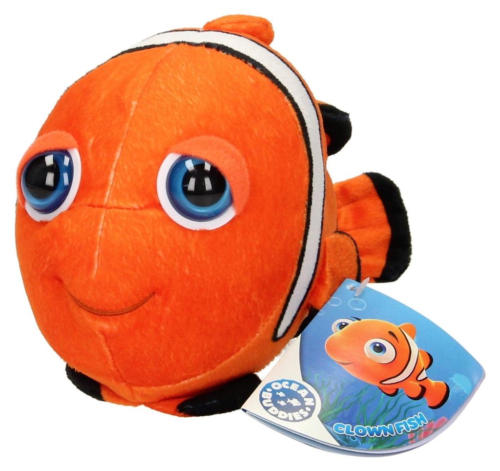 Peluche Big Head Clownfish, 25cm Image du produit 